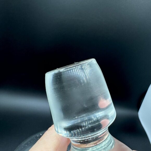 Vintage Toscany Etched Crystal Clipper Ship Decanter With Stopper Show Stopper - Picture 8 of 10